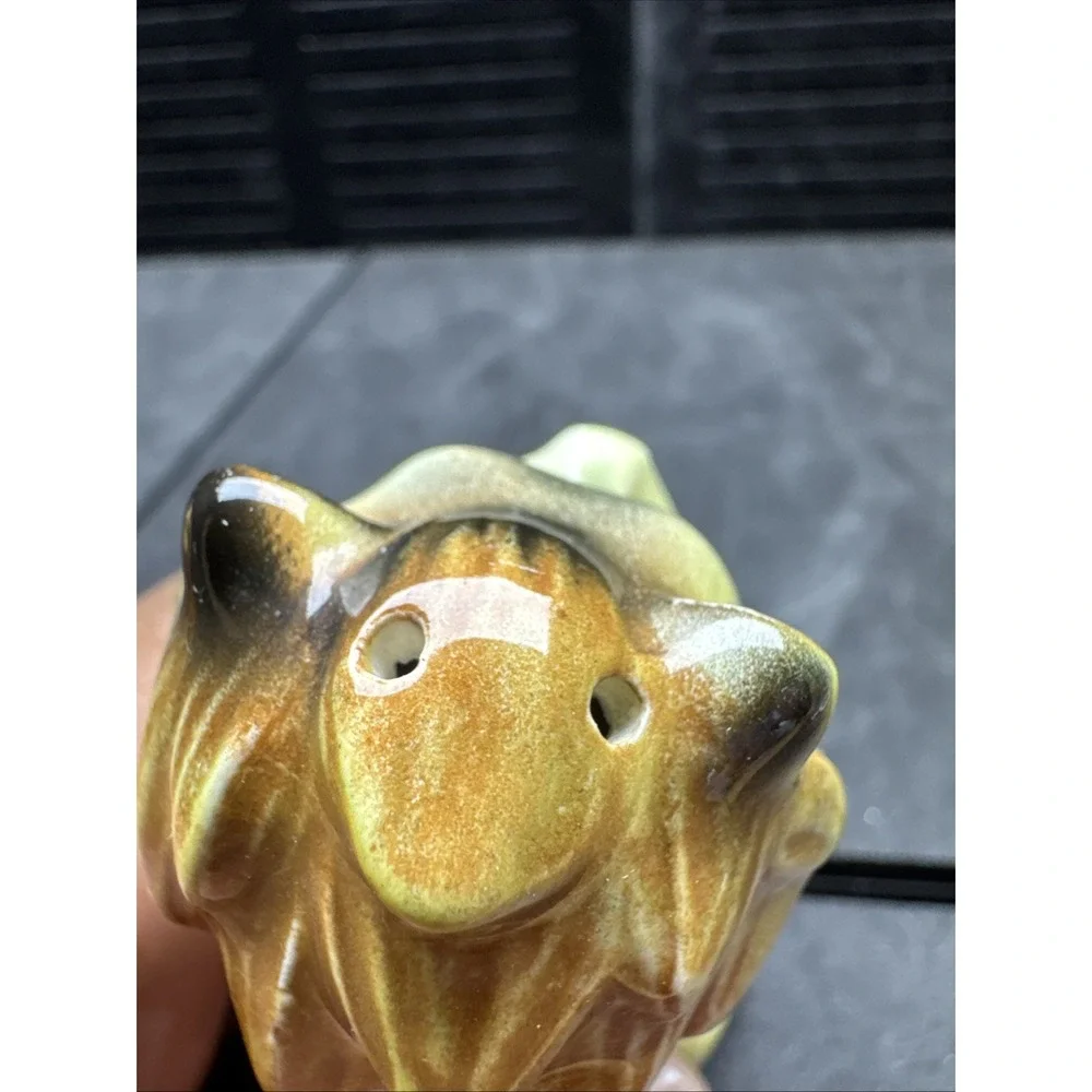 Vintage‎ Ceramic Lion Salt and Pepper Shaker Set Made in Japan